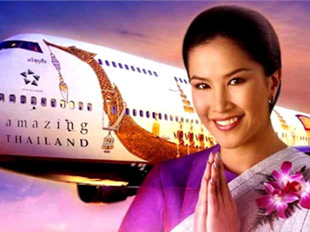 Phòng vé máy bay Thai Airways  uy tín