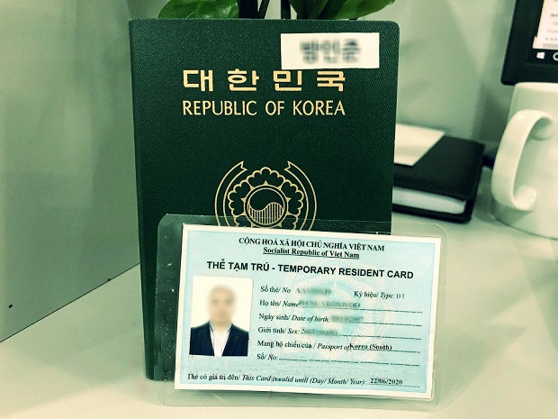 thủ tục xin thẻ tạm trú cho người nước ngoài